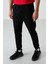 Comfort Fit Nakışlı Siyah Erkek Eşofman Altı T15ER-82123_01 3