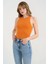 Örme Bisiklet Yaka Atlet - Oranj 1