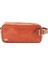 Isme Özel Dopp Kit Kişisel Bakım ve Seyahat Çantası - %100 Rainbow Deri - AC14004 - Tobacco 4