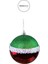 Yılbaşı Süsü Lüks 2'li Top Kırmızı Yeşil 10 cm 2