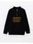 Lcw Kids Siyah Dik Yaka Baskılı Uzun Kollu Erkek Çocuk Sweatshirt 1
