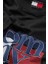 Erkek Slim Fit Logo Baskılı T-Shirt - Siyah 3