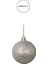 Yılbaşı Süsü 6'lı Top Gümüş 8 cm 4