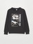 Lcw Kids Antrasit Bisiklet Yaka Çift Yönlü Payetli Uzun Kollu Erkek Çocuk Sweatshirt 1
