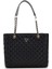 Kadın Zincir Askılı Kapitone Tote Çanta - Siyah 1