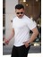 Erkek Ağaç Kabuğu Desenli Kısa Kollu T-Shirt 2