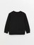 Lcw Kids Siyah Bisiklet Yaka Baskılı Uzun Kollu Erkek Çocuk Sweatshirt 3
