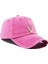 Isme Özel Yıkamalı Kep Şapka - AB01010 - Pembe 2