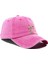 Isme Özel Yıkamalı Kep Şapka - AB01010 - Pembe 5