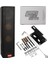 Magicvoice Mv-28 2X13 cm 40 Watt Komütatörlü Hat Trafolu Siyah Dikey Sütun Hoparlör (Tekli Paket) 3