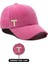 Isme Özel Süet Kep Şapka - AB01013 - Pembe 1
