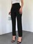 Zra Pileli Havuç Pantolon -Siyah 2