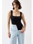 Kare Yaka Kalın Askılı Bodysuit 2