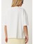 Kadın Oversize Kısa Kollu Baskılı %100 Pamuk T-Shirt 5