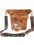 Isme Özel All In One Bel ve Bacak Çantası - %100 Deri - AC15001 - Camel 2