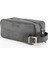 Isme Özel Dopp Kit Kişisel Bakım ve Seyahat Çantası - %100 Rainbow Deri - AC14004 - Antrasit 4