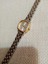 Gold Kasa Retro Still Marka Model Vintage Oval - Zincir Kordon Kadın Kol Saati 0021 1