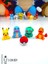 5'li Pokemon Seti Favori Pokemonlar Başlangıç Seti Pikachu Charmander Squirtle Bulbasaur 5cm 3