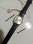 Siyah Kordon Retro Still Marka Model Vintage Oval Charmlı Gold Kasa Kadın Kol Saati 0021 1