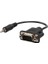 Powermaster 9 Pin RS232 Erkek - 3.5 mm Stereo Erkek 3 Boğumlu Jack Kablo 3