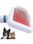 Buffer® Paslanmaz Evcil Hayvan Kedi Köpek Tüy Tarama Toplama Fırçası Kolay Temizlenir Bakım Aleti 6