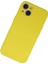 Newface iPhone 13 Mini Kılıf Nano Içi Kadife Silikon - Sarı 2
