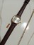 Vintage Retro Still Marka Model Oval Suyolu Bileklik Gold Kasa - Koyu Kahve Kordon Kadın Kol Saati 0021 1