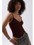 Önü Büzgülü Askılı Bodysuit 2
