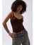 Önü Büzgülü Askılı Bodysuit 3