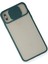 iPhone Xs Max Kılıf Palm Buzlu Kamera Sürgülü Silikon - Yeşil - AKMONL7460-4143 3