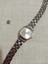 Koyu Kahve Kordon Retro Still Marka Model Vintage Oval Zincir Gold Kasa Kadın Kol Saati 0021 1