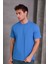 Erkek Relax Fit Bisiklet Yaka %100 Pamuk Rahat Kesim Basic Tişört 4