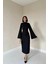 Siyah Tek Kollu Elbise 1