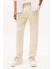 Erkek Rahat Konik Kesim Pantolon - Krem 1