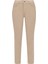 Kadın Kanvas Bilek Boy Pantolon-Bej 1