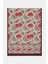 Geometrik Desenli Pamuk Ipek Şal 41706-BORDO 1