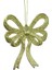 Yılbaşı Süsü Simli Kurdele Altın Gold 16 cm 1