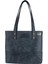 Isme Özel Tote Bag El Omuz Çantası - %100 Rainbow Deri - AC03003 - Lacivert 3
