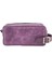 Isme Özel Dopp Kit Kişisel Bakım ve Seyahat Çantası - %100 Rainbow Deri - AC14004 - Mor 3