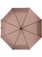 Kadın Monogram Desenli Katlanabilir Şemsiye - Kahverengi 1