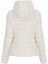 Kadın Solid Kapüşonlu Aktif Mont - Beyaz 2