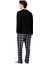 Erkek Siyah Pijama Takımı 3501-S 4