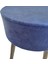 Puf Koltuk Bench Tabure – Lacivert Düz Desen - Ahşap Ayaklı - Doğal Modern Stil 4