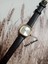 Vintage Retro Still Marka Model Oval Gold Kasa - Koyu Kahve Kordon Kadın Kol Saati 0021 1