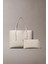 Kadın Foil Logo Tote Çanta - Krem 1