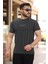 Erkek Dikey Çizgili Ottoman Kumaş Kısa Kollu T-Shirt 1