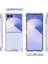 Samsung Galaxy Z Flip 7 Kılıf Ultra Korumalı Şeffaf Antishock Silikon 2