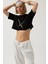 Baskılı Crop T-Shirt 1
