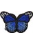 Aplike Ütü Ile Yapışan Kelebek Lacivert Arma 7x5 cm 1