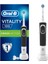 D-100 Vitality Cross Action Şarjlı Diş Fırçası Siyah 1
